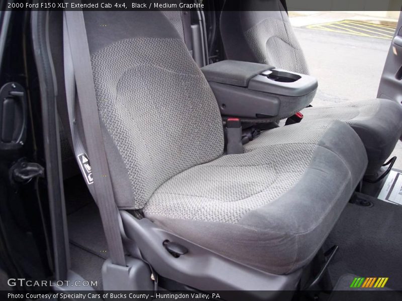 Black / Medium Graphite 2000 Ford F150 XLT Extended Cab 4x4