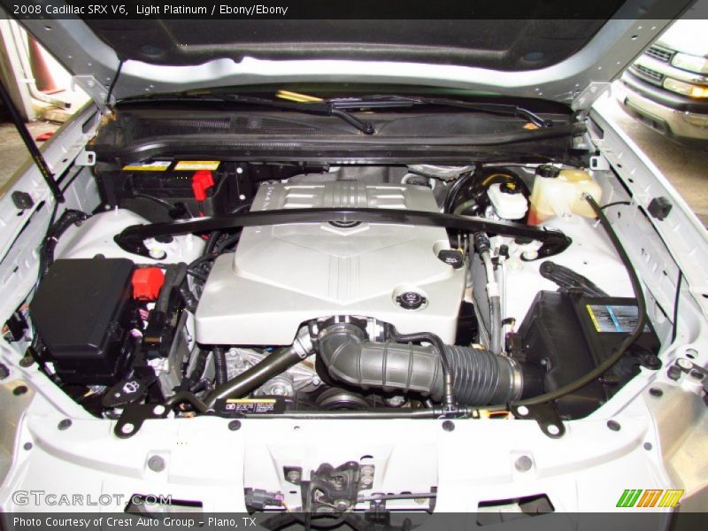Light Platinum / Ebony/Ebony 2008 Cadillac SRX V6