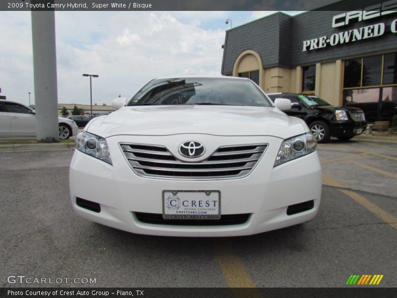 Super White / Bisque 2009 Toyota Camry Hybrid