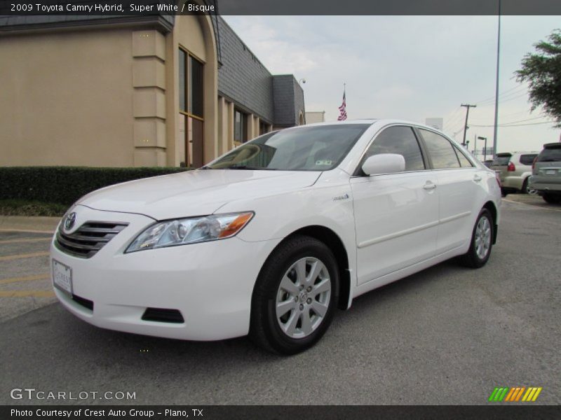 Super White / Bisque 2009 Toyota Camry Hybrid