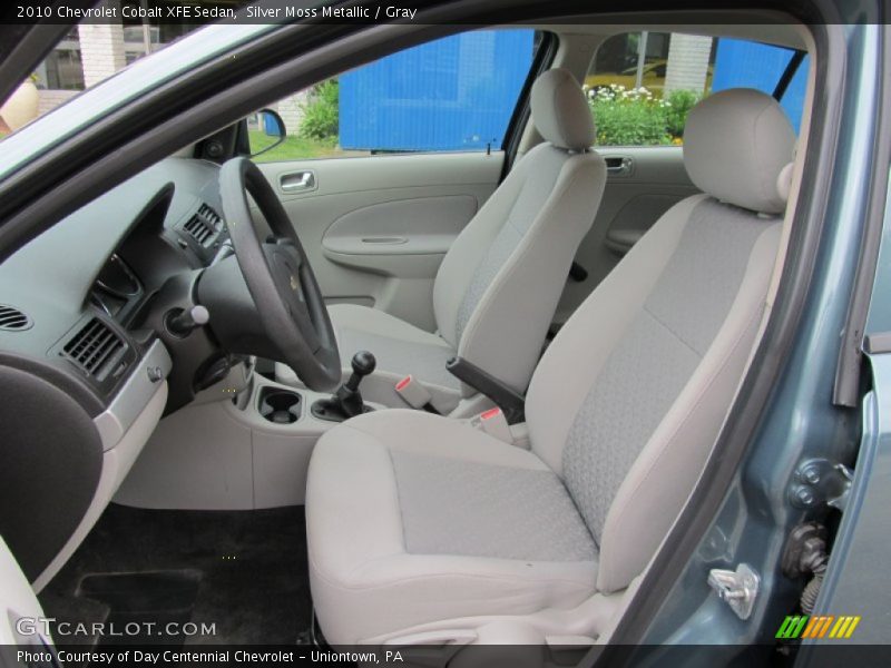  2010 Cobalt XFE Sedan Gray Interior