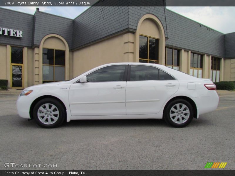 Super White / Bisque 2009 Toyota Camry Hybrid