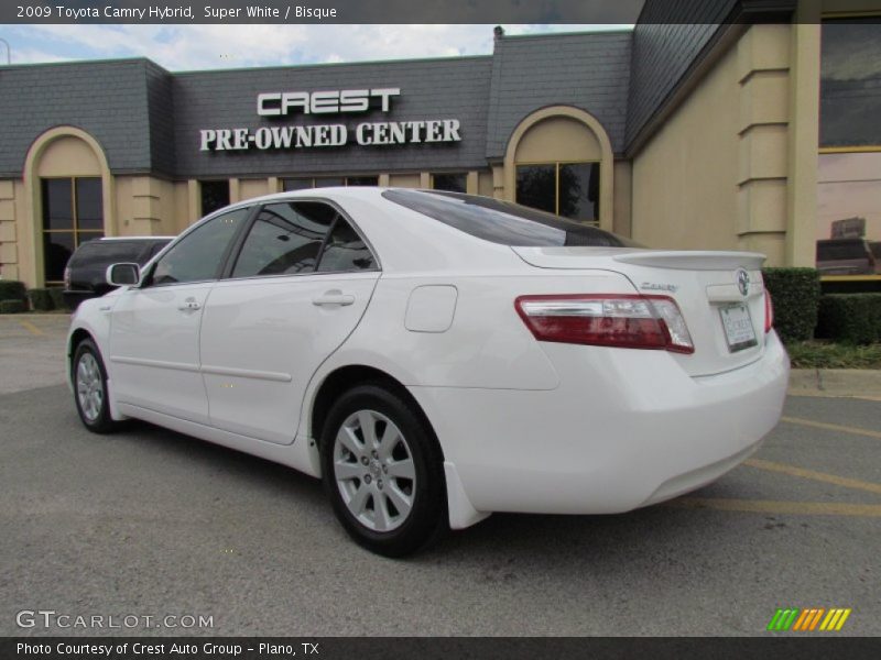 Super White / Bisque 2009 Toyota Camry Hybrid