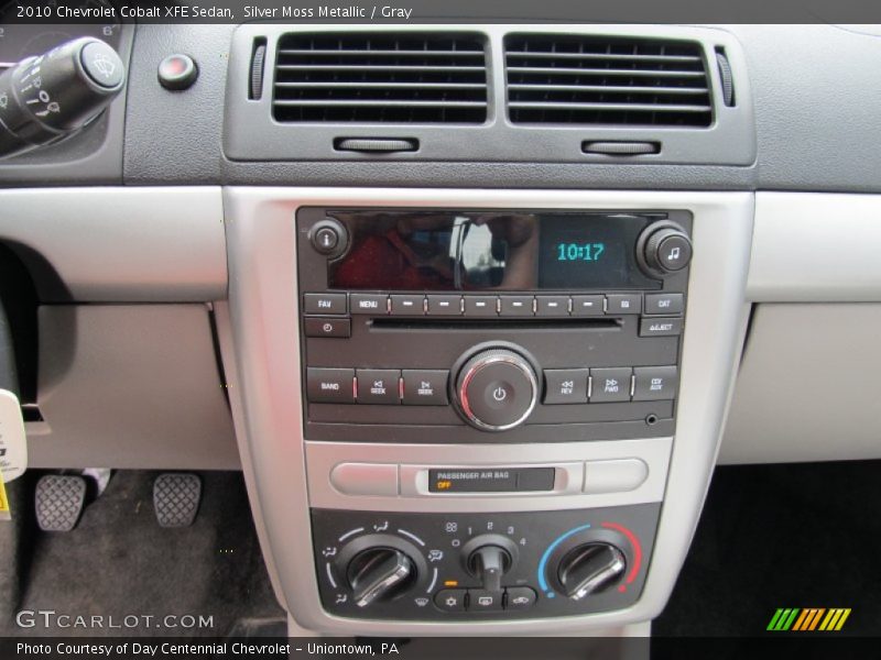 Controls of 2010 Cobalt XFE Sedan