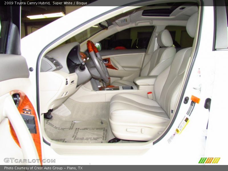 Super White / Bisque 2009 Toyota Camry Hybrid