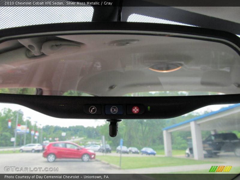 Silver Moss Metallic / Gray 2010 Chevrolet Cobalt XFE Sedan