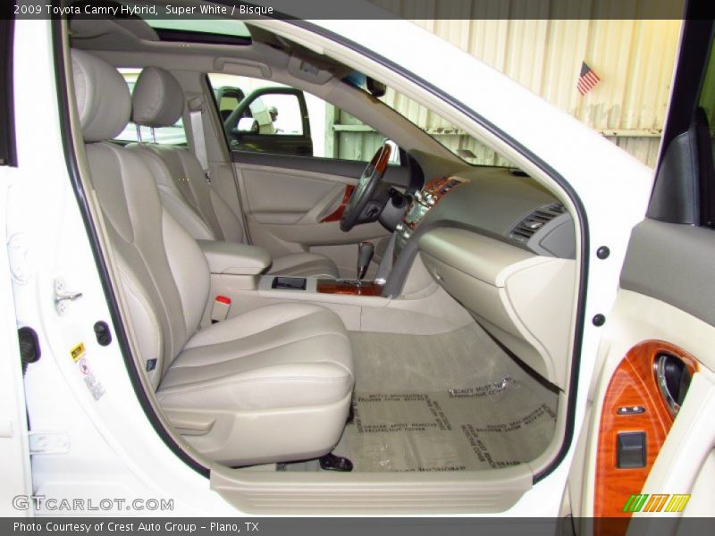 Super White / Bisque 2009 Toyota Camry Hybrid