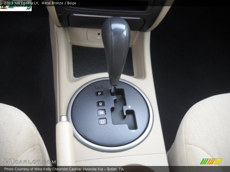 Metal Bronze / Beige 2009 Kia Optima LX