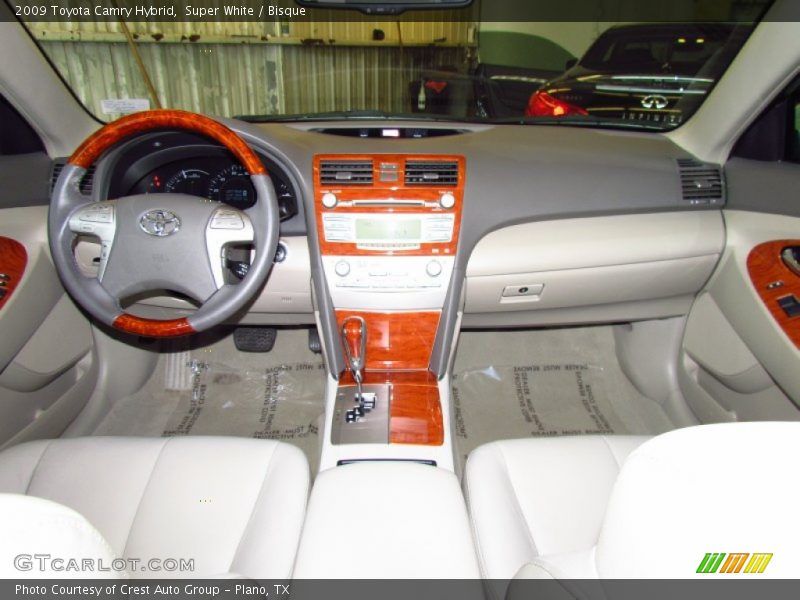 Super White / Bisque 2009 Toyota Camry Hybrid
