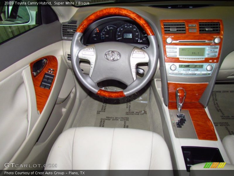 Super White / Bisque 2009 Toyota Camry Hybrid