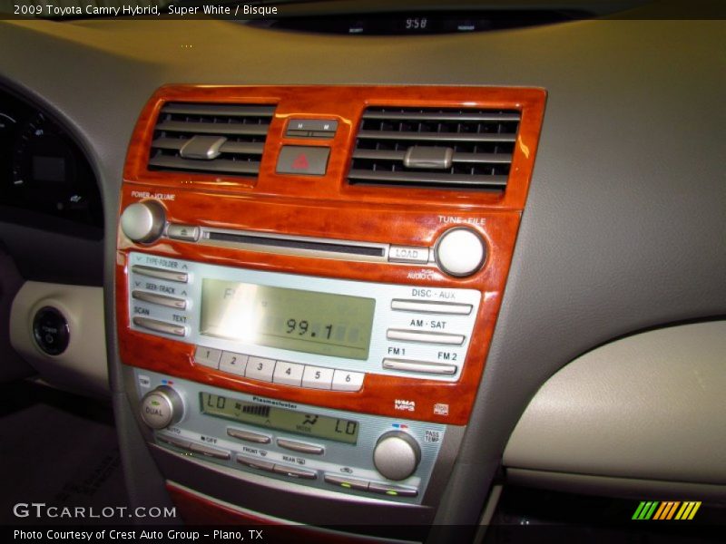 Super White / Bisque 2009 Toyota Camry Hybrid
