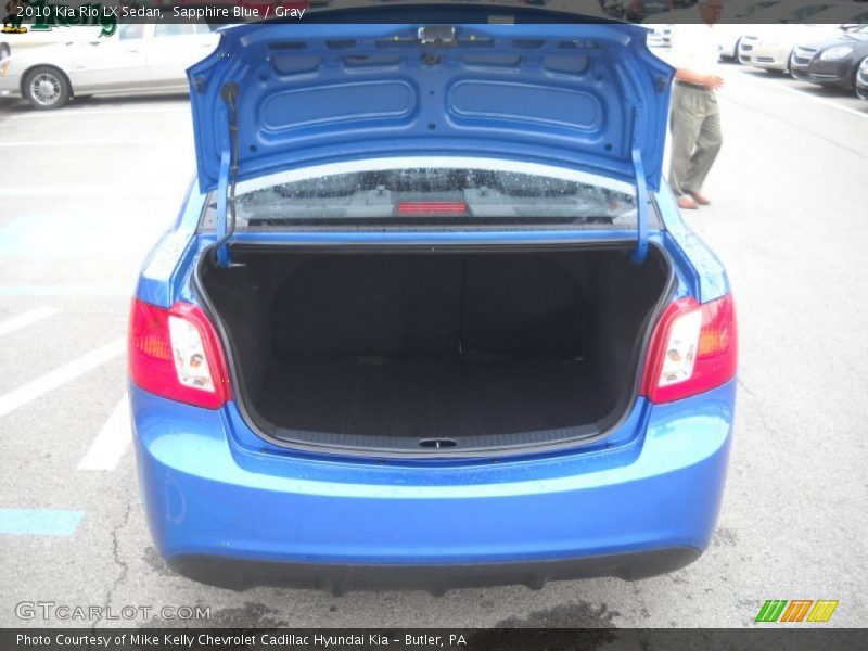 Sapphire Blue / Gray 2010 Kia Rio LX Sedan