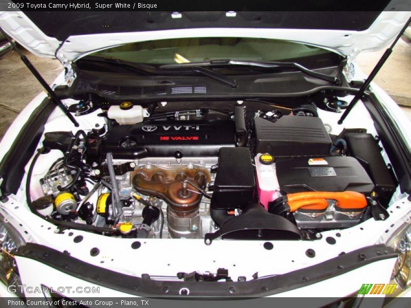 Super White / Bisque 2009 Toyota Camry Hybrid