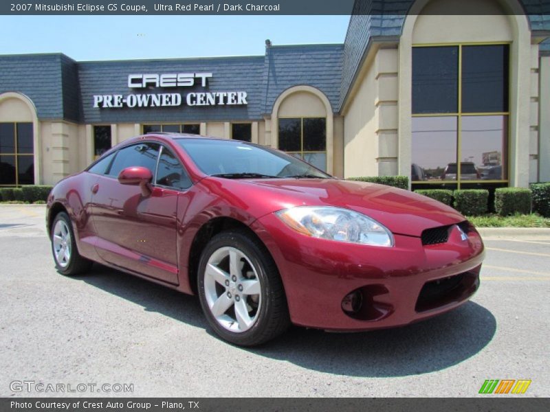 Ultra Red Pearl / Dark Charcoal 2007 Mitsubishi Eclipse GS Coupe