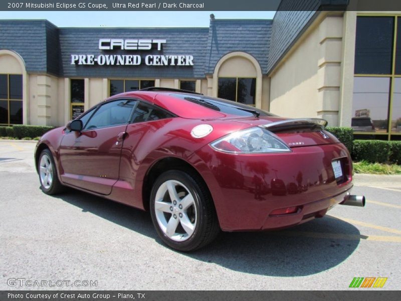 Ultra Red Pearl / Dark Charcoal 2007 Mitsubishi Eclipse GS Coupe
