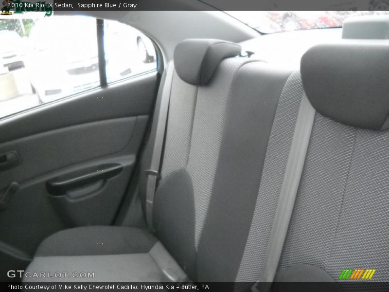 Sapphire Blue / Gray 2010 Kia Rio LX Sedan