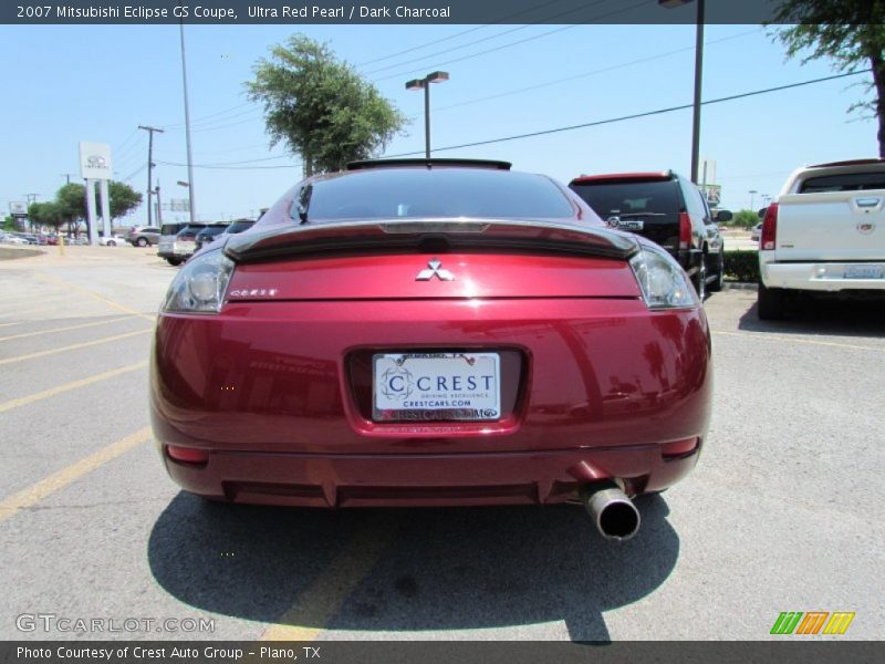 Ultra Red Pearl / Dark Charcoal 2007 Mitsubishi Eclipse GS Coupe