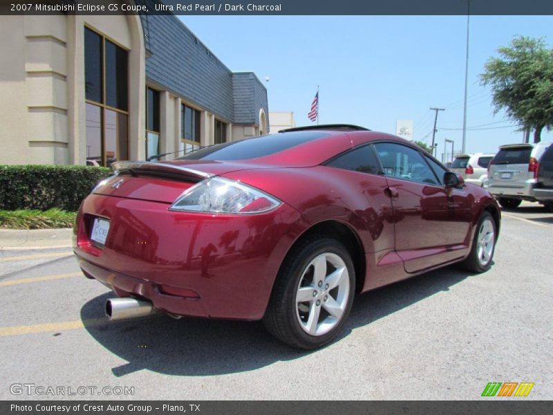 Ultra Red Pearl / Dark Charcoal 2007 Mitsubishi Eclipse GS Coupe