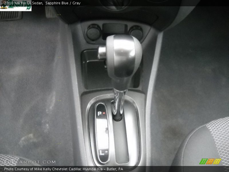 Sapphire Blue / Gray 2010 Kia Rio LX Sedan