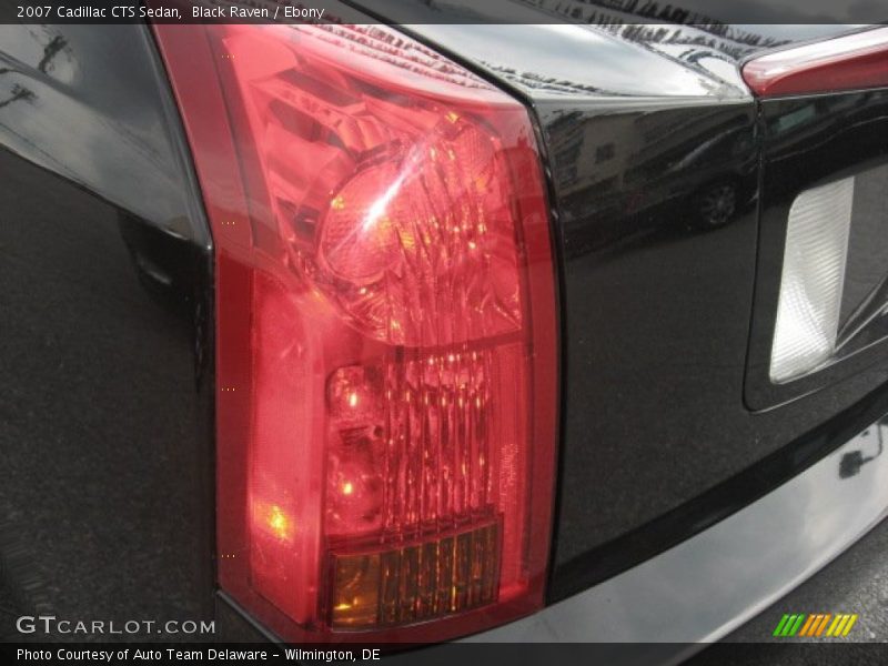 Black Raven / Ebony 2007 Cadillac CTS Sedan