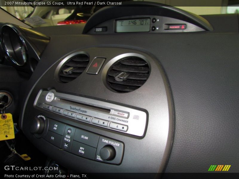 Ultra Red Pearl / Dark Charcoal 2007 Mitsubishi Eclipse GS Coupe