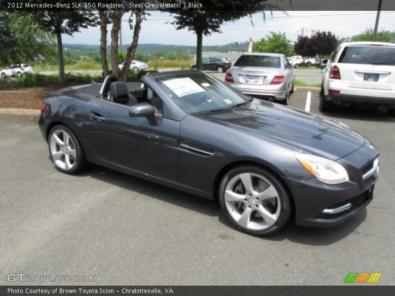  2012 SLK 350 Roadster Steel Grey Metallic