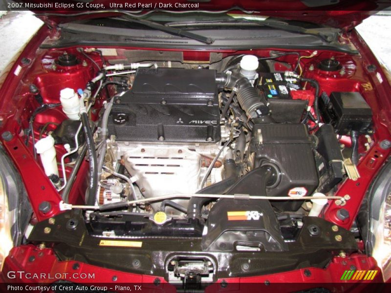 Ultra Red Pearl / Dark Charcoal 2007 Mitsubishi Eclipse GS Coupe