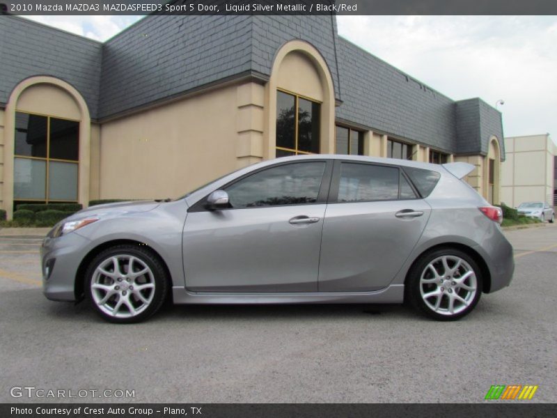  2010 MAZDA3 MAZDASPEED3 Sport 5 Door Liquid Silver Metallic