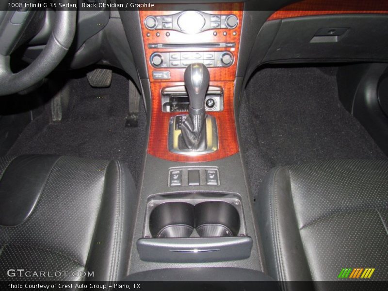 Black Obsidian / Graphite 2008 Infiniti G 35 Sedan
