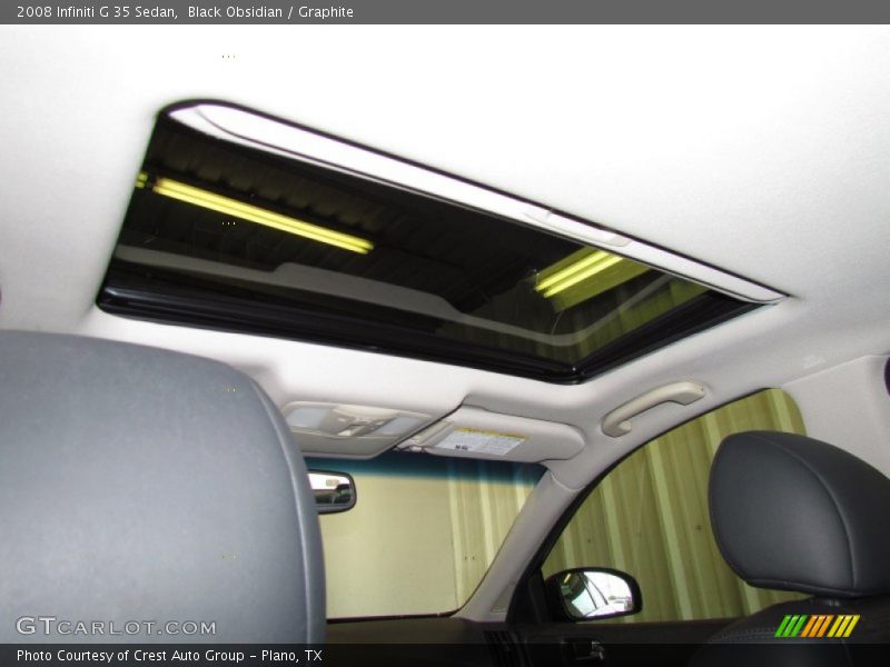 Black Obsidian / Graphite 2008 Infiniti G 35 Sedan