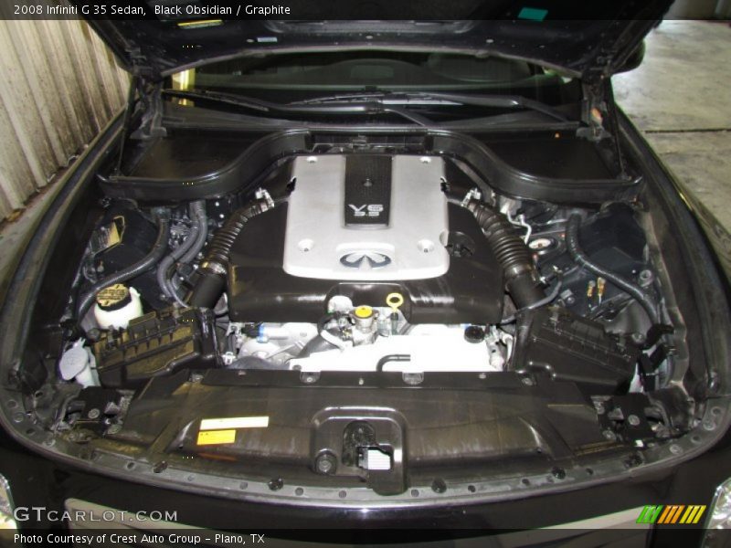 Black Obsidian / Graphite 2008 Infiniti G 35 Sedan