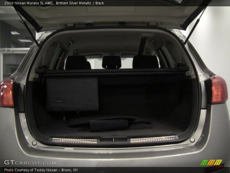 Brilliant Silver Metallic / Black 2009 Nissan Murano SL AWD