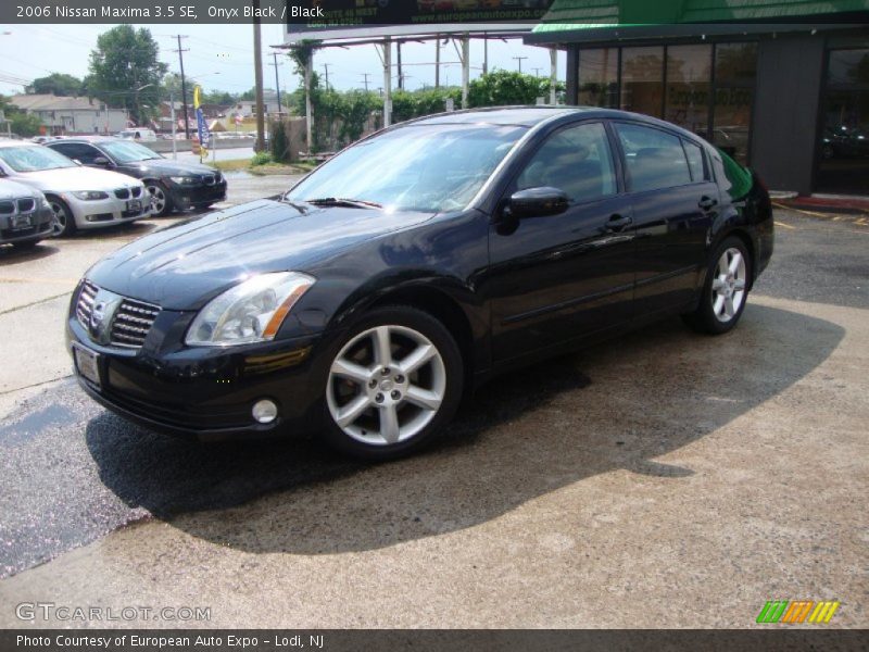 Onyx Black / Black 2006 Nissan Maxima 3.5 SE