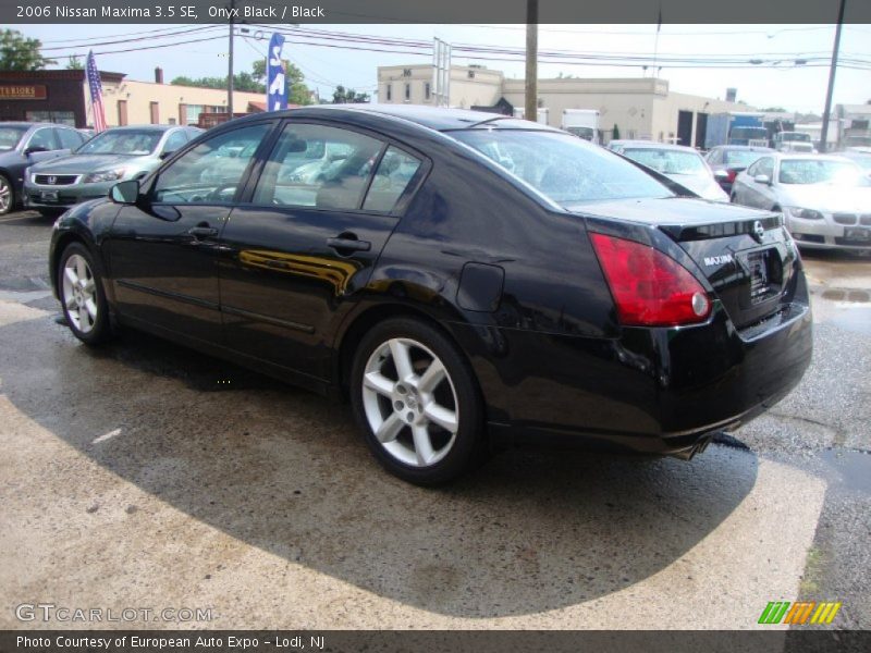 Onyx Black / Black 2006 Nissan Maxima 3.5 SE