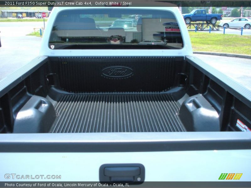 Oxford White / Steel 2011 Ford F350 Super Duty XLT Crew Cab 4x4