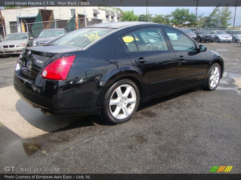 Onyx Black / Black 2006 Nissan Maxima 3.5 SE