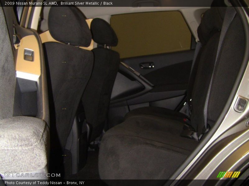 Brilliant Silver Metallic / Black 2009 Nissan Murano SL AWD