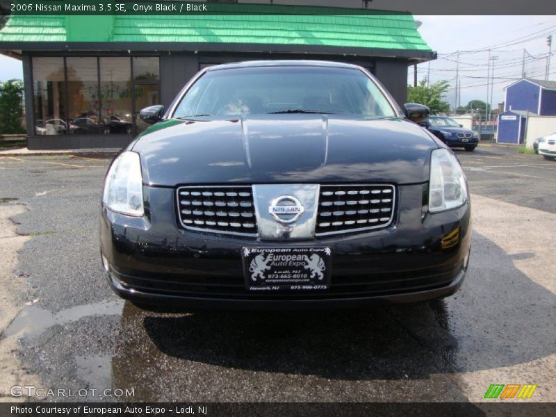 Onyx Black / Black 2006 Nissan Maxima 3.5 SE