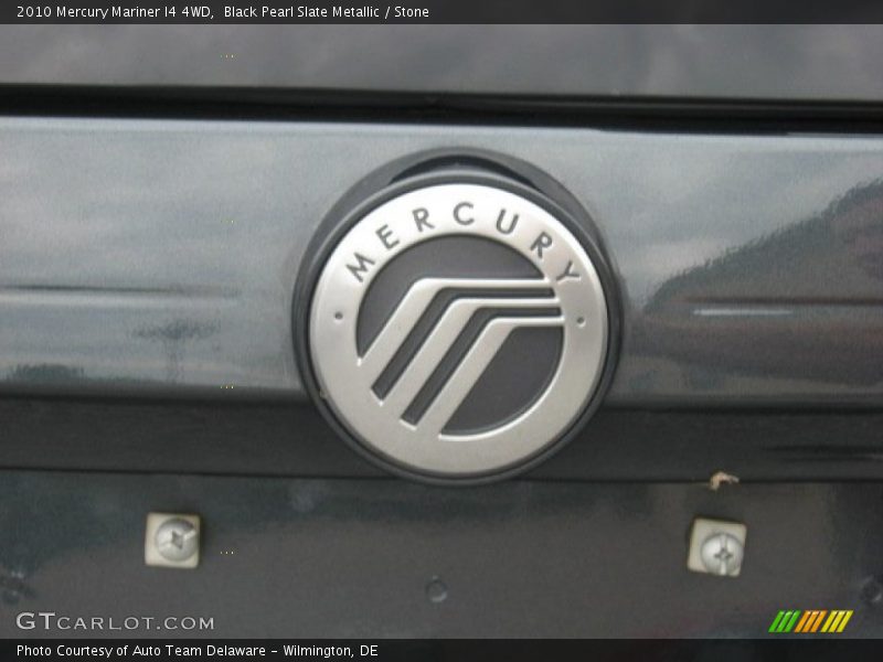 Black Pearl Slate Metallic / Stone 2010 Mercury Mariner I4 4WD