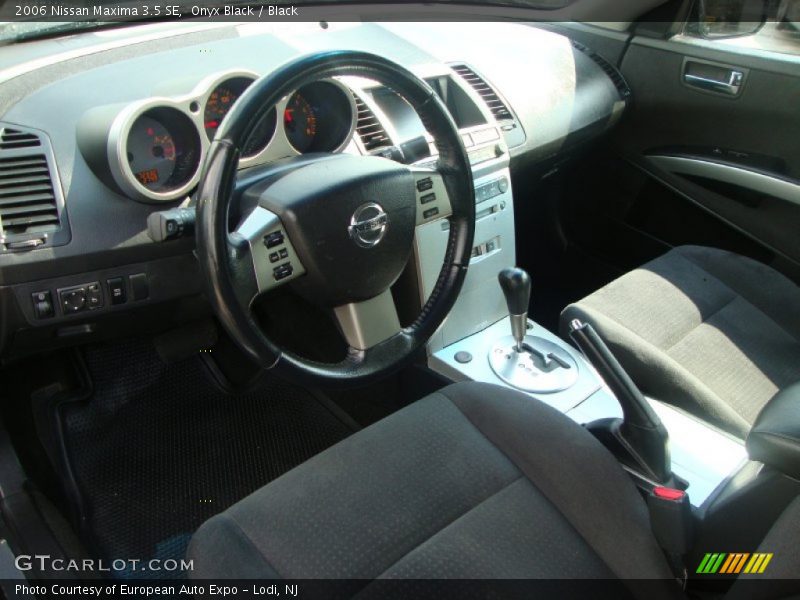 Onyx Black / Black 2006 Nissan Maxima 3.5 SE