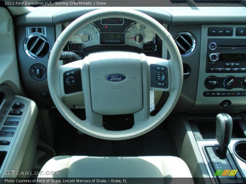 Sterling Grey Metallic / Stone 2011 Ford Expedition XLT
