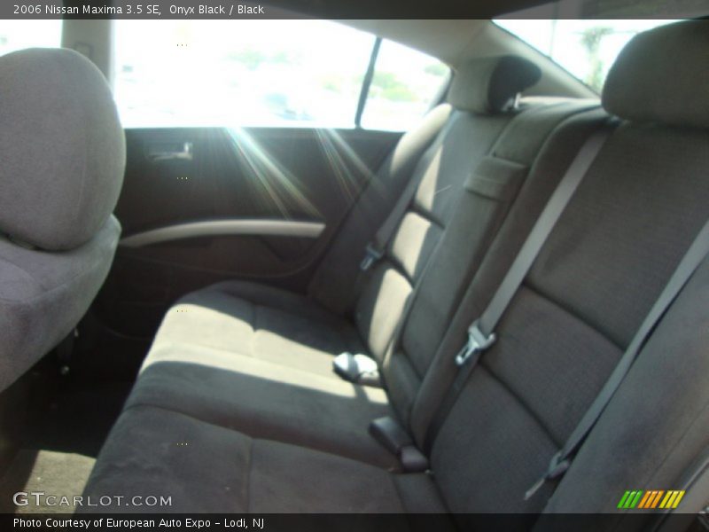 Onyx Black / Black 2006 Nissan Maxima 3.5 SE