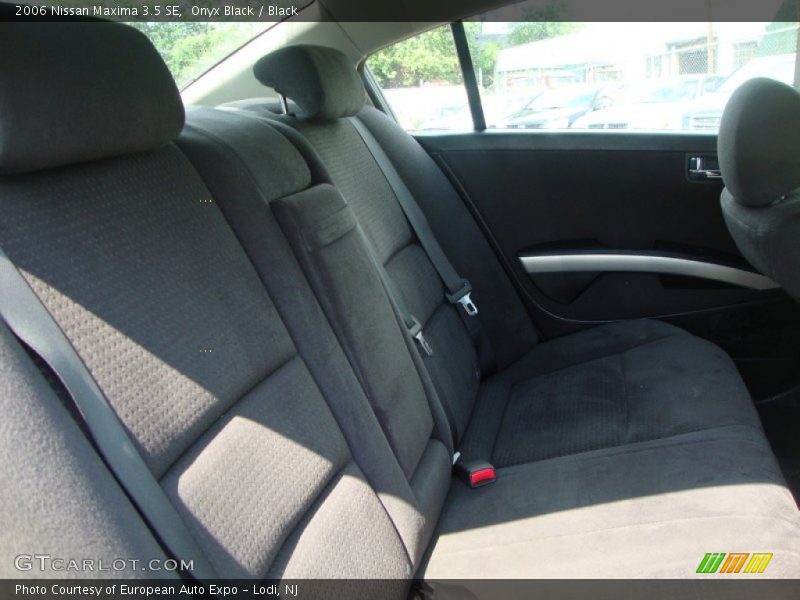 Onyx Black / Black 2006 Nissan Maxima 3.5 SE