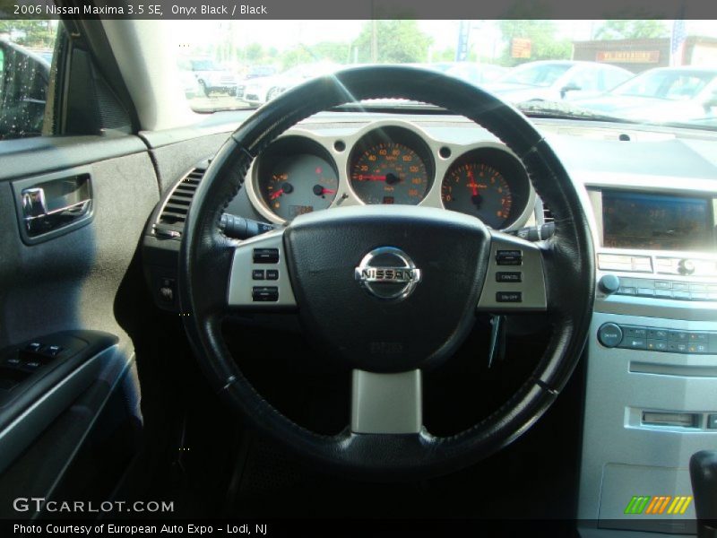 Onyx Black / Black 2006 Nissan Maxima 3.5 SE