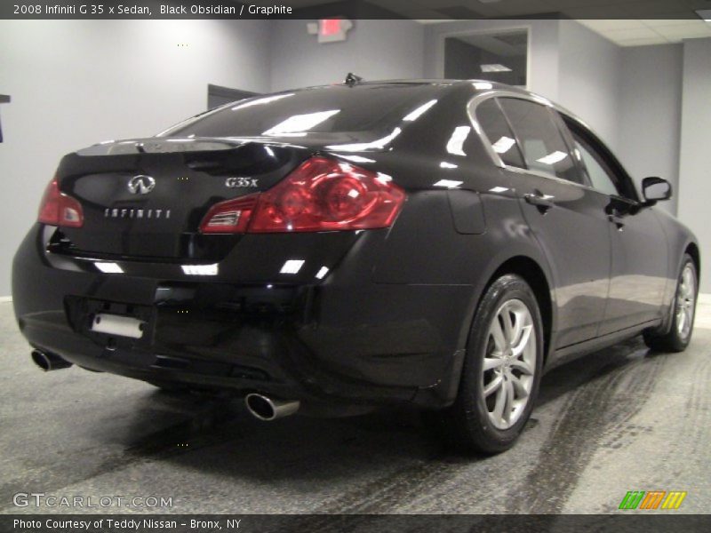 Black Obsidian / Graphite 2008 Infiniti G 35 x Sedan