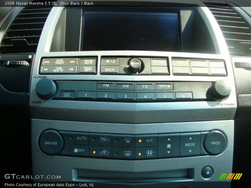 Onyx Black / Black 2006 Nissan Maxima 3.5 SE