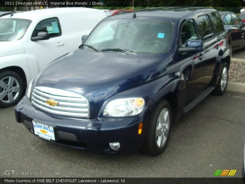 Imperial Blue Metallic / Ebony 2011 Chevrolet HHR LT