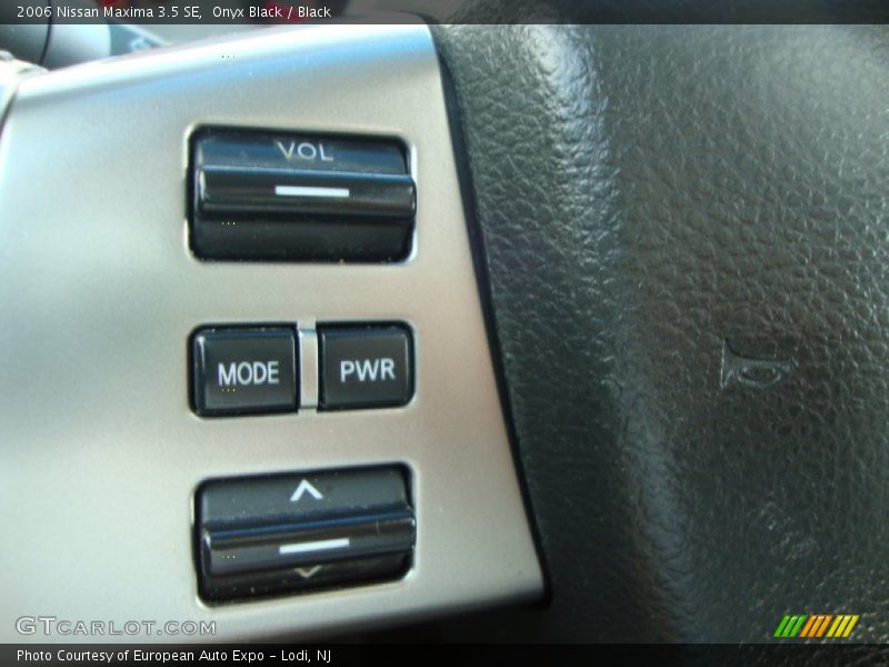 Onyx Black / Black 2006 Nissan Maxima 3.5 SE