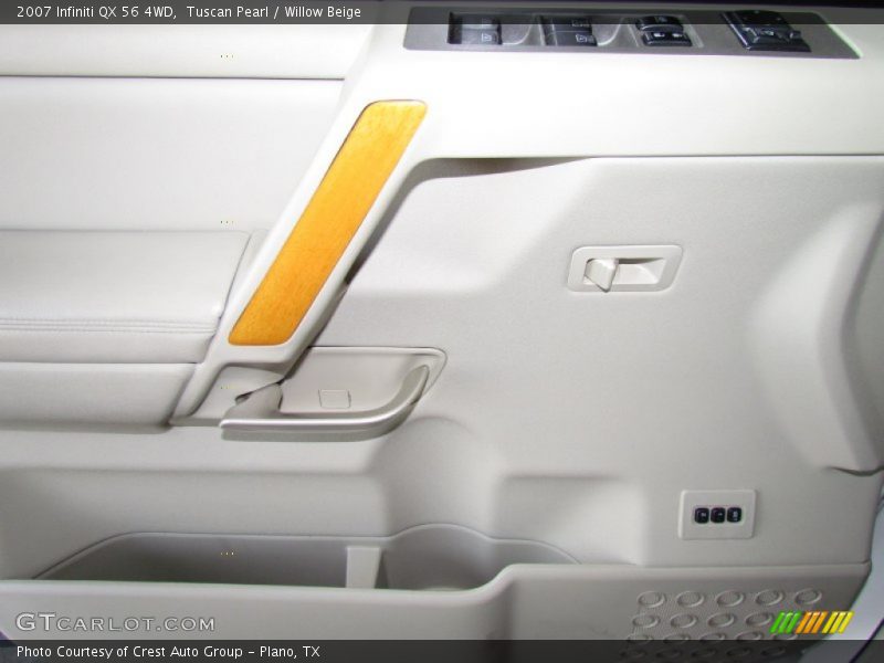 Tuscan Pearl / Willow Beige 2007 Infiniti QX 56 4WD