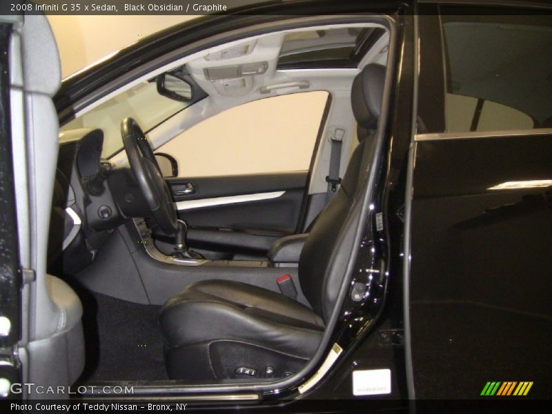 Black Obsidian / Graphite 2008 Infiniti G 35 x Sedan